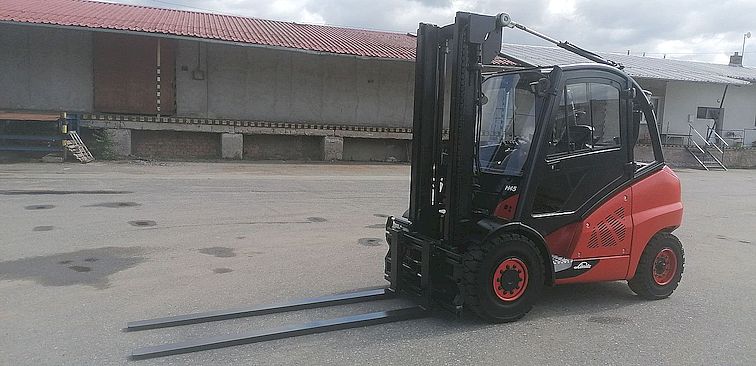 LINDE H45D-02 pozicionér Kaup s bočním posuvem 